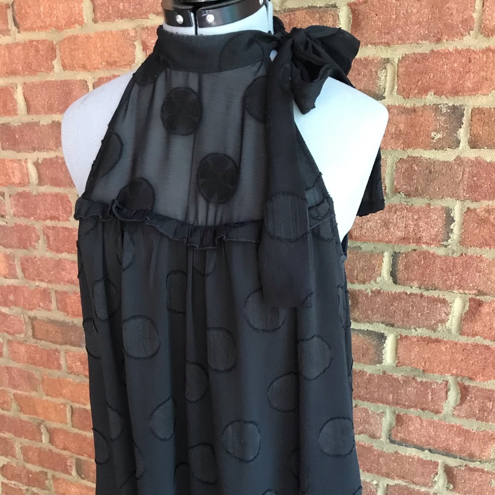 Bow neck party top
